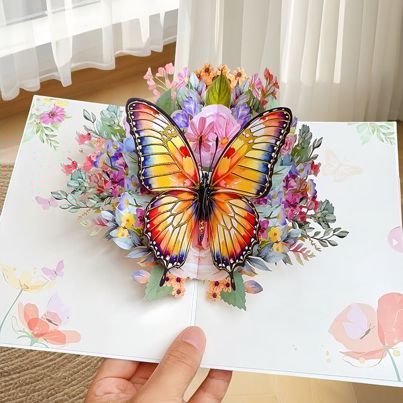 🦚🌈Dazzling Peacock Greeting Card