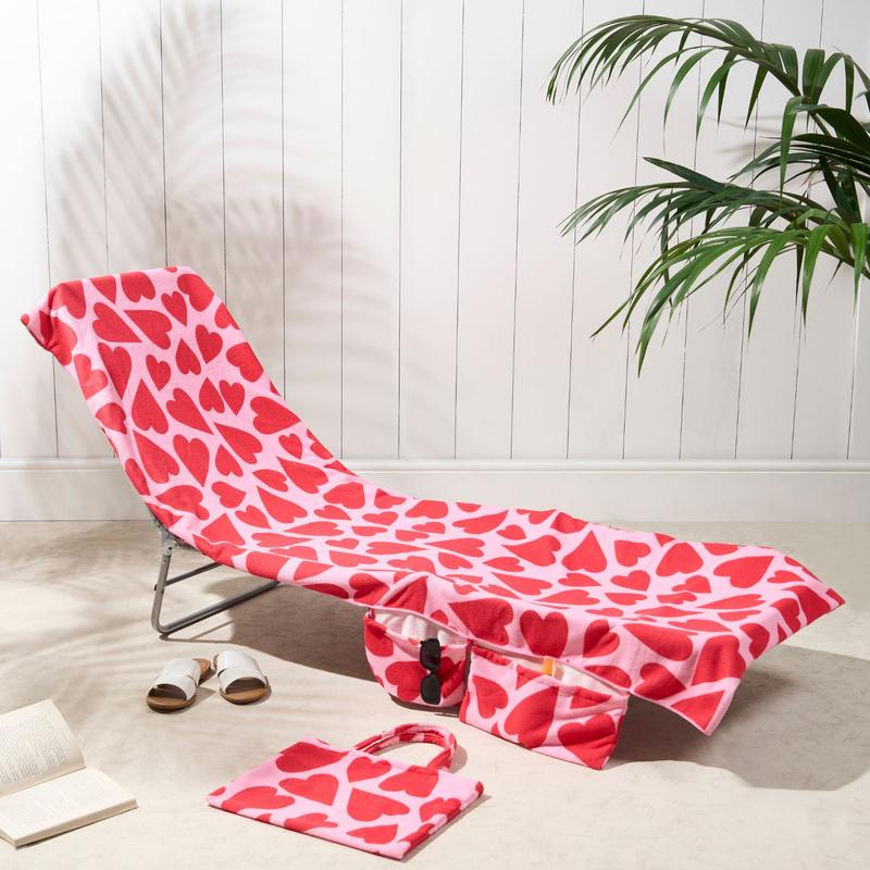 🎉Summer Hot Sale 49% OFF🎁Sun Lounger Towel in Bag with Pockets Storage