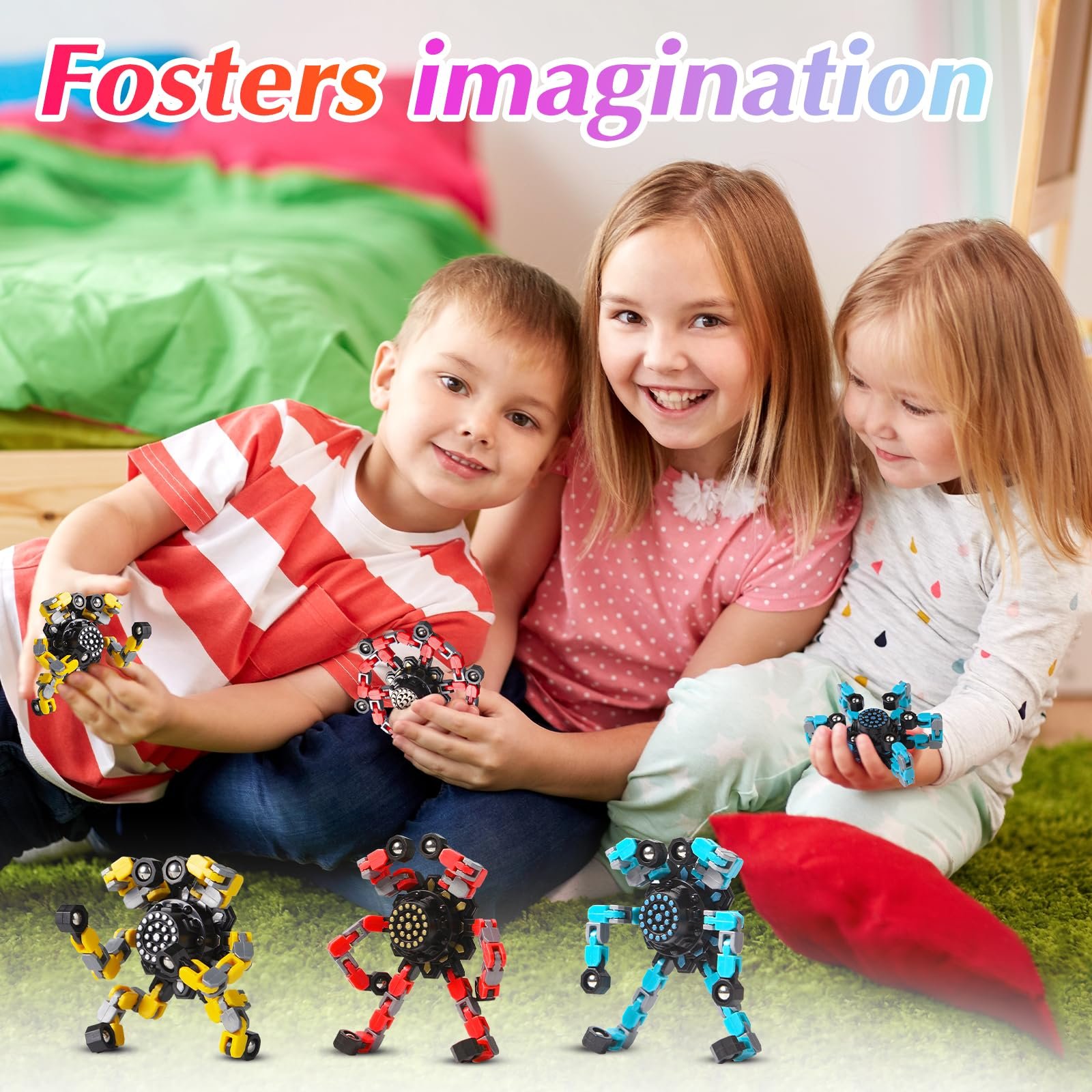 Transformable Fidget Spinner