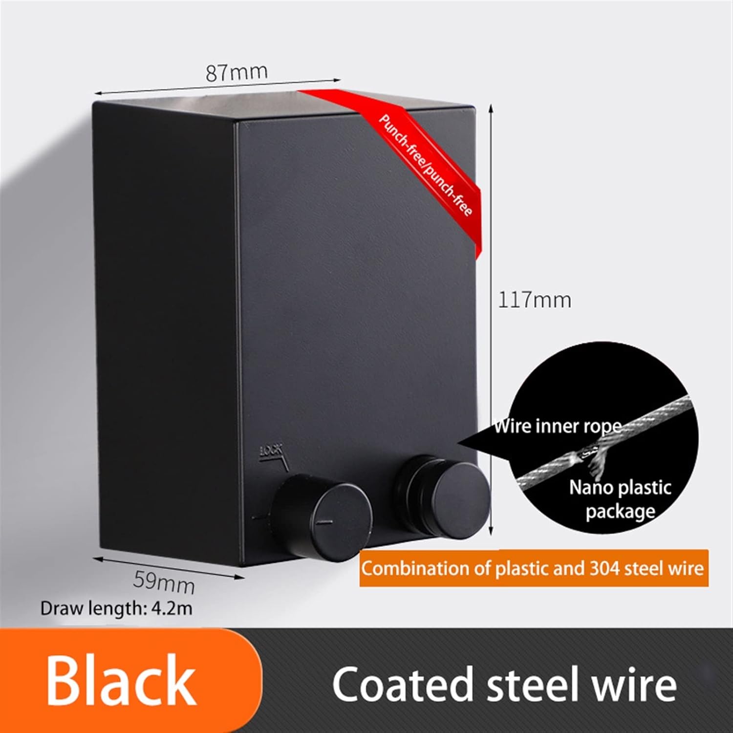 🔥Buy 2 Save 10%—Invisible Retractable Clothesline