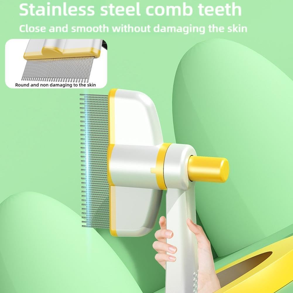 🐾 Effortless Grooming - 49% OFF - ✨ Ultimate Pet Comb - For a Shiny, Healthy Coat & Cleaner Home! 🐶