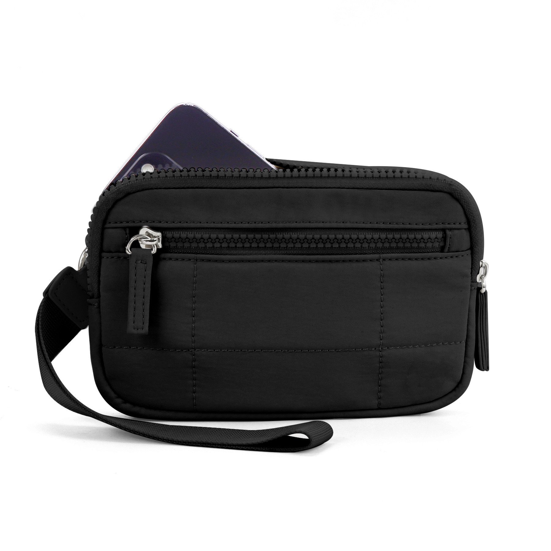 🔥Last Day $10.99 | Puffer Wristlet Wallet Fits Phone💜