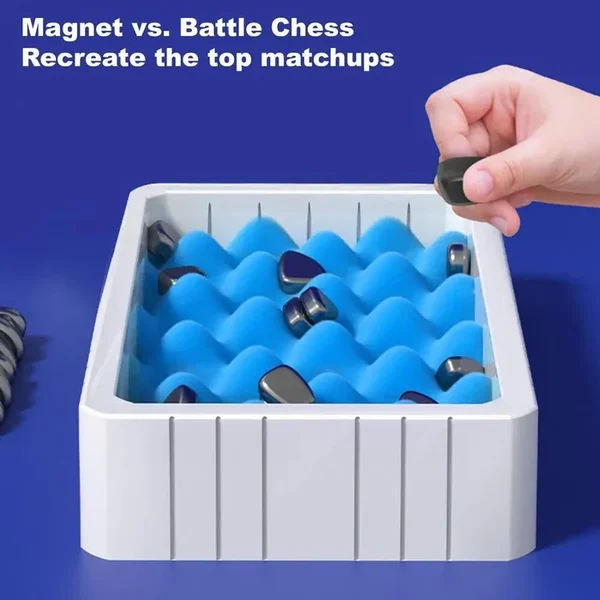 💥Hot Sale 45% OFF - Magnetic Chess Game💘2024 Toy of The Year Award Winner