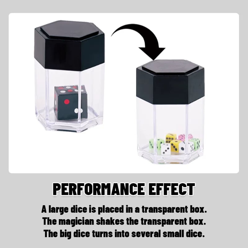 🤹‍♂️Exploding Dice Magic Toy🎲