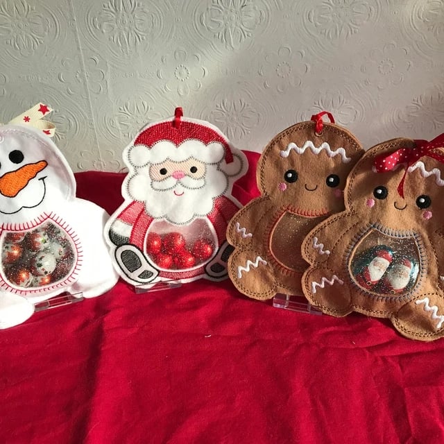 🎄Cute Peekaboo Snack Bag |  Perfect addition to Christmas