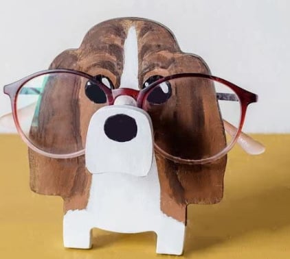 🦉Wooden Animal Glasses Stand 👓
