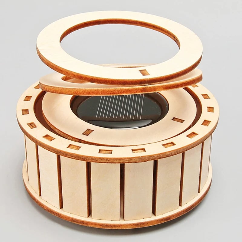 Science and Technology Small Production Solar Double Ring Science Experiment Teaching DIY