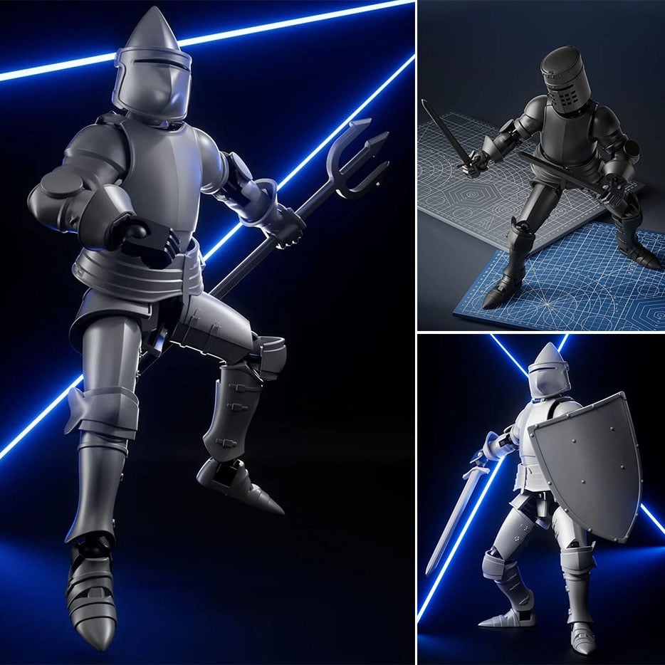 Medieval Knight Jointed Doll