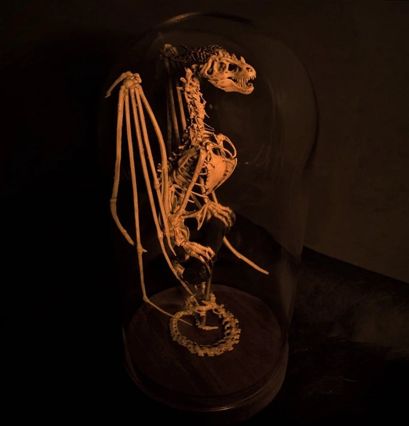 Wendigo Skeleton Curiosity Cabinet (15*9*9 CM)