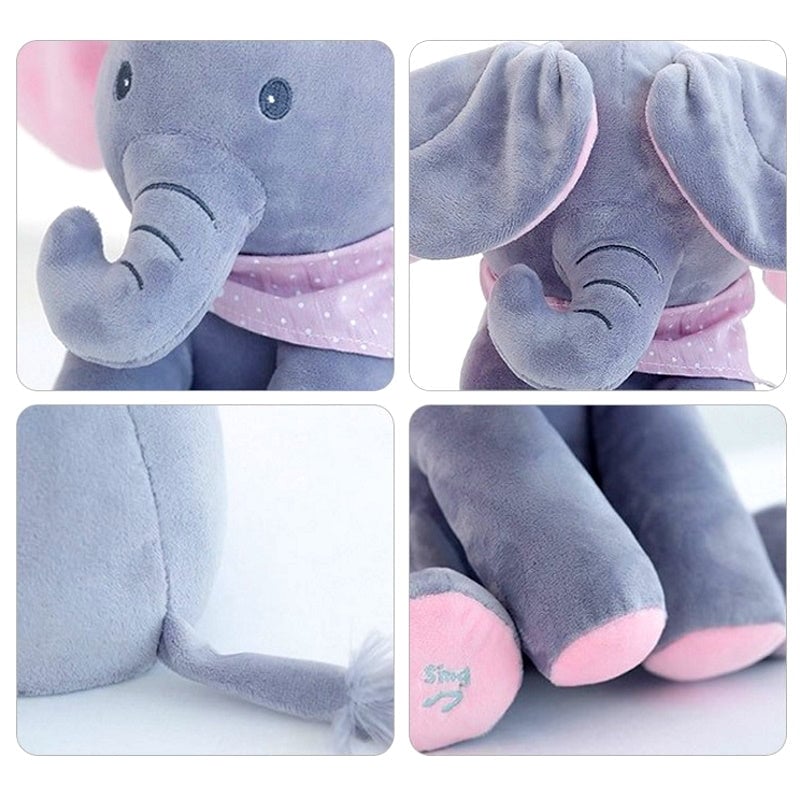 🎅Early Christmas Sale -49% OFF🎁Peek-a-Boo Elephant Animated Plush Toy 👀🐘