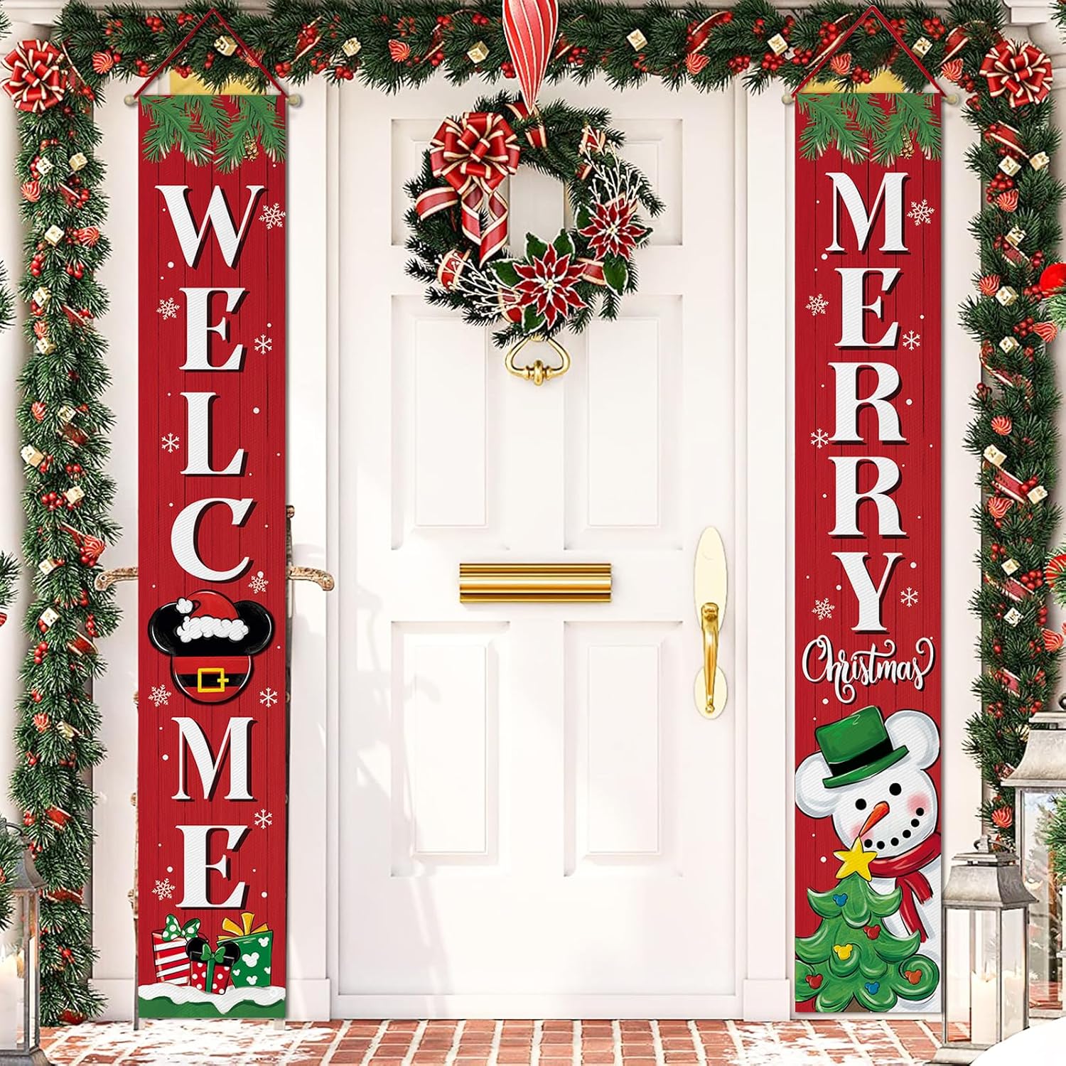 🏠2025 Christmas Decoration Banners