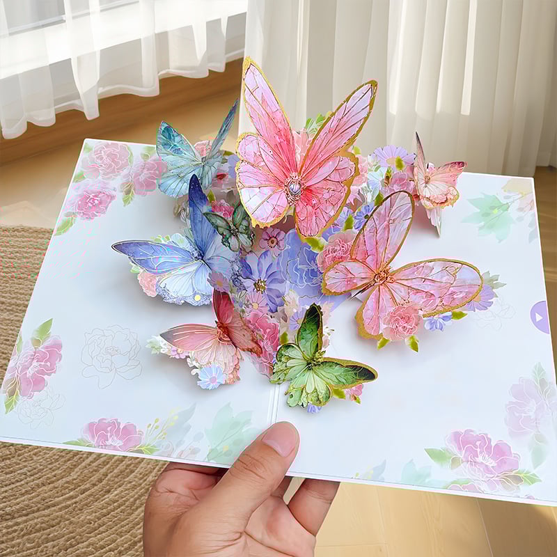 🦚🌈Dazzling Peacock Greeting Card