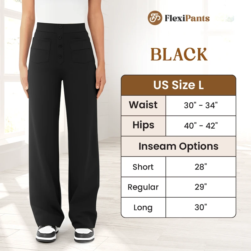 FlexPants - Women's Casual High Waist Stretch Pants