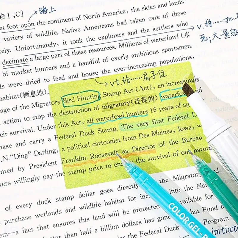 🔥Last Day 49% OFF🩷📜Cute Monster Pattern Sticky Note