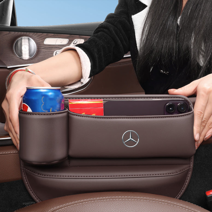 🔥HOT SALE🔥Car Leather Cup Holder Gap Bag