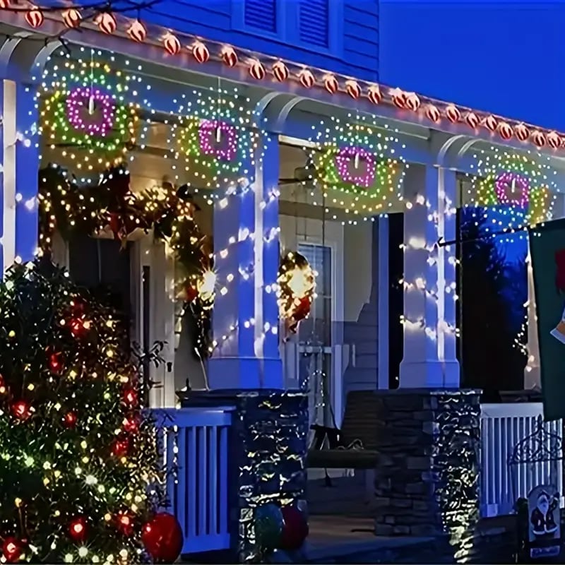 🎄Early Christmas Sale 49% OFF🎁Solar Twinkle Hanging Lights🎇