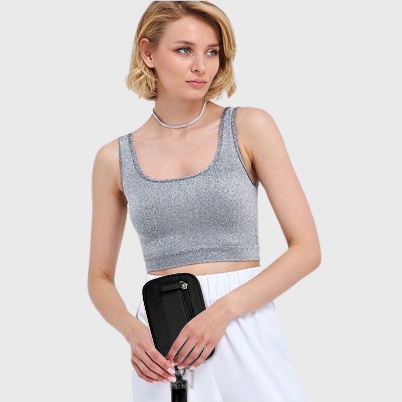 🔥Last Day $10.99 | Puffer Wristlet Wallet Fits Phone💜