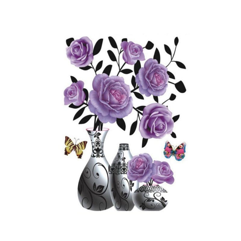 🎁Mother's Day Best Gift🌸DIY Plant Vase 3D Stereo Stickers Self-Adhesive