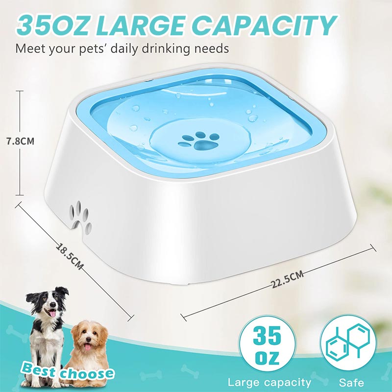 🐾No-Spill Pet Water Bowl