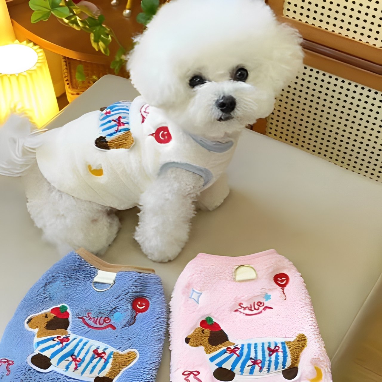 Coral Fleece Pet Sweater