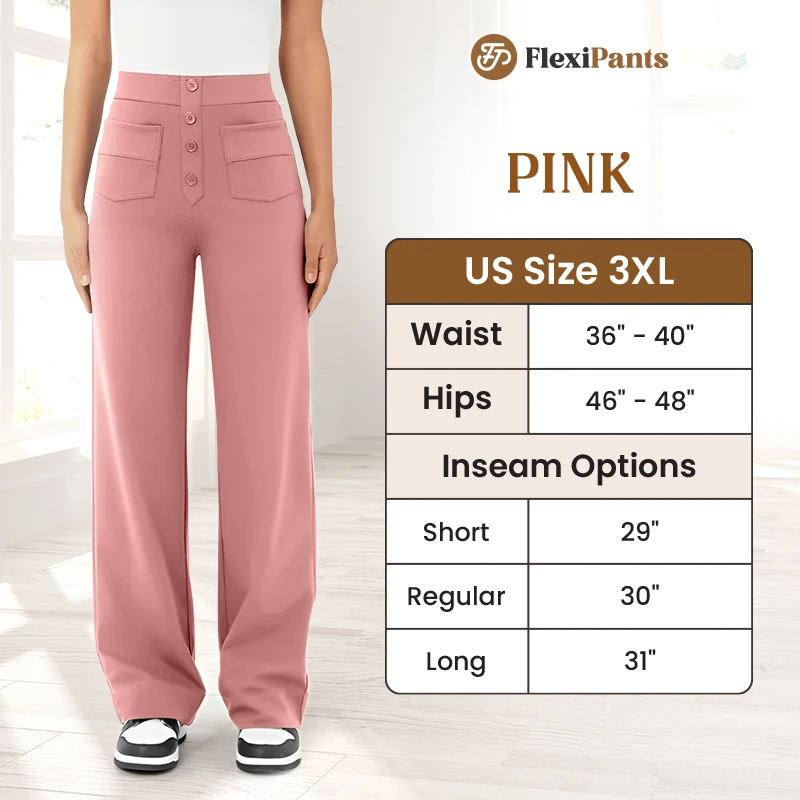 FlexPants - Women's Casual High Waist Stretch Pants
