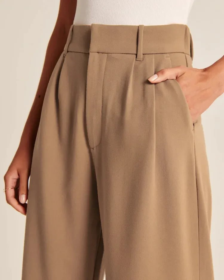 SKYCALTTM-💐High Waist Tailored Wide Leg Pants