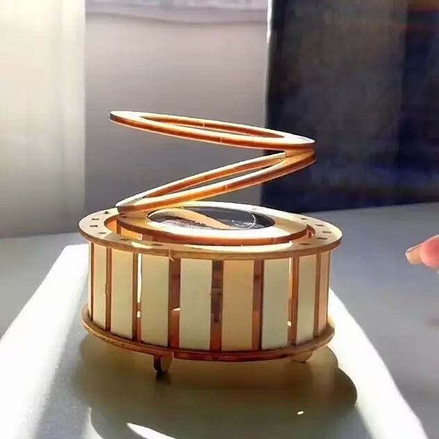 Science and Technology Small Production Solar Double Ring Science Experiment Teaching DIY