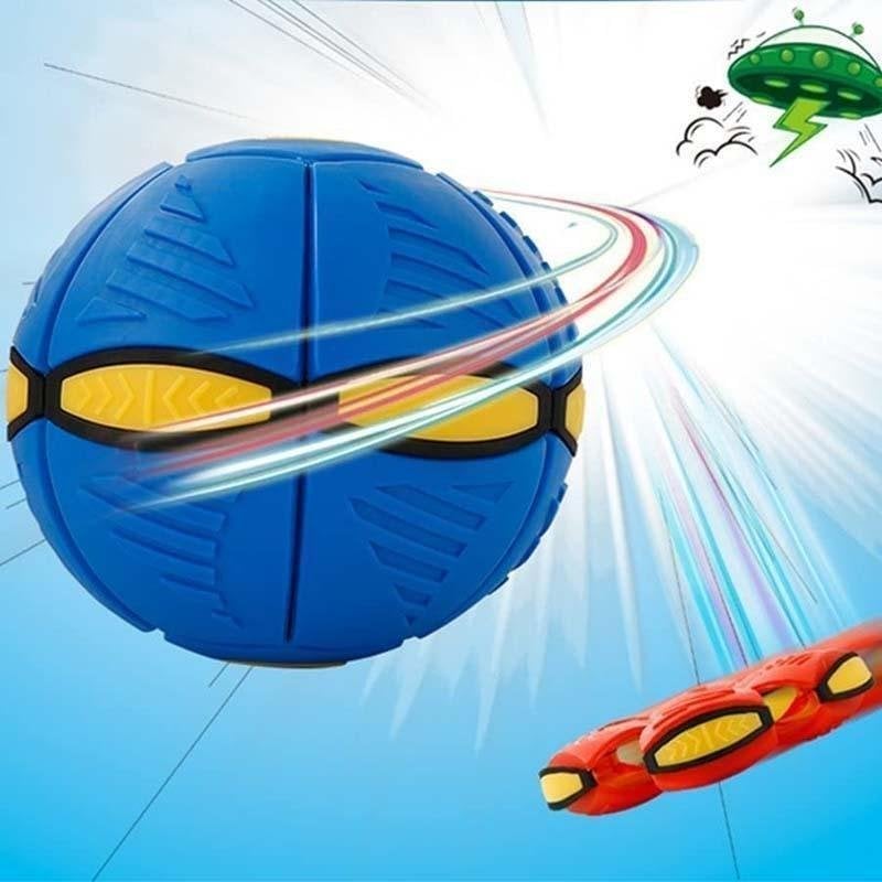 Portable Creative Magic Light Flying Saucer UFO Ball For Kids