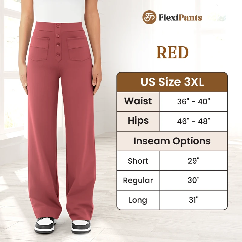 FlexPants - Women's Casual High Waist Stretch Pants