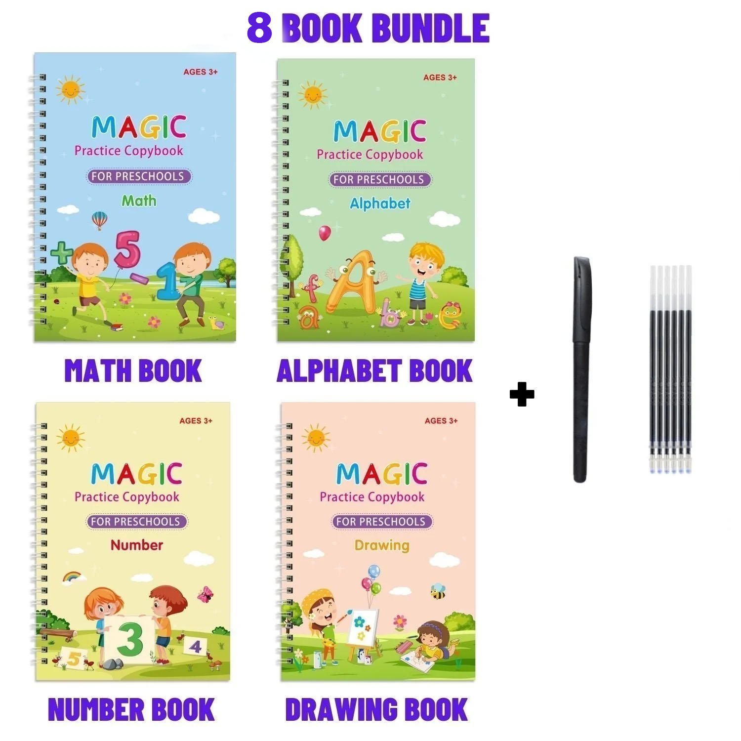 🔥2024 Hot Sale 45% off🔥📓 Children's Magic Copybooks