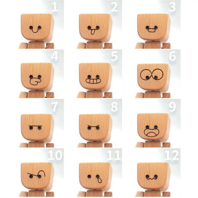 😆✨Wobbly Leg Wooden Man