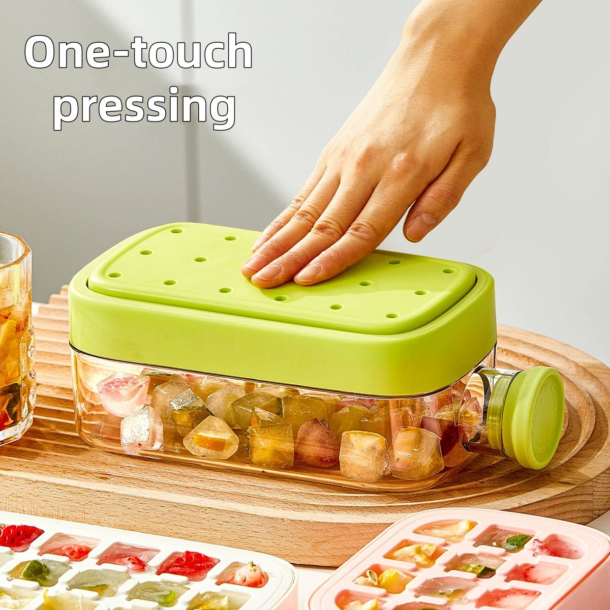 🧊Creative Ice Cube Maker with Portable Kettle – Cool Your Life!