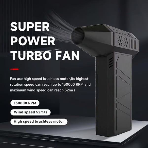 [🎅Early Christmas Sale 49% OFF]130000RPM Super Power Turbo Fan