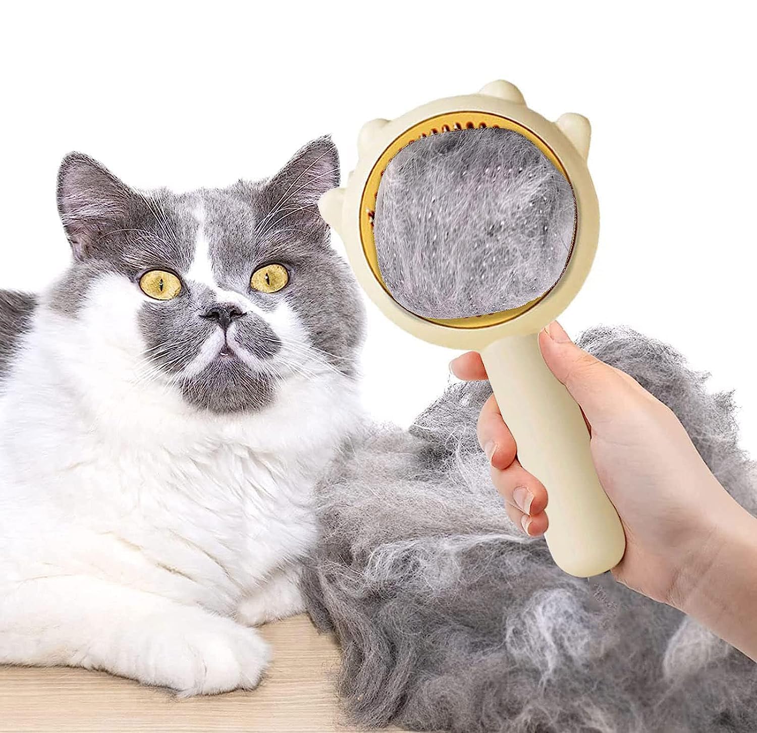😸Knot-removing and floating hair comb for cats and dogs