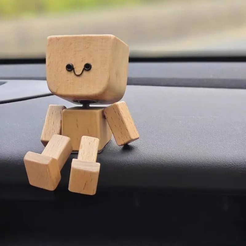 😆✨Wobbly Leg Wooden Man