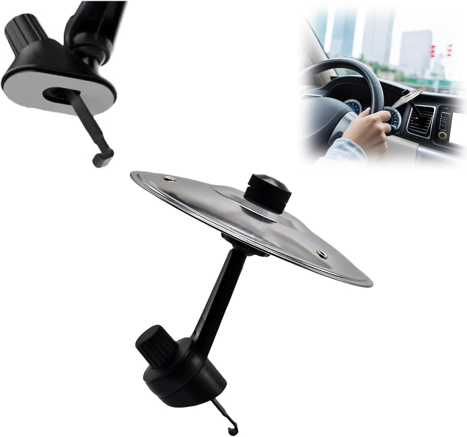 🎁Mini Cymbal Car Air Vent Ornament – Unique Swinging Dashboard Decoration