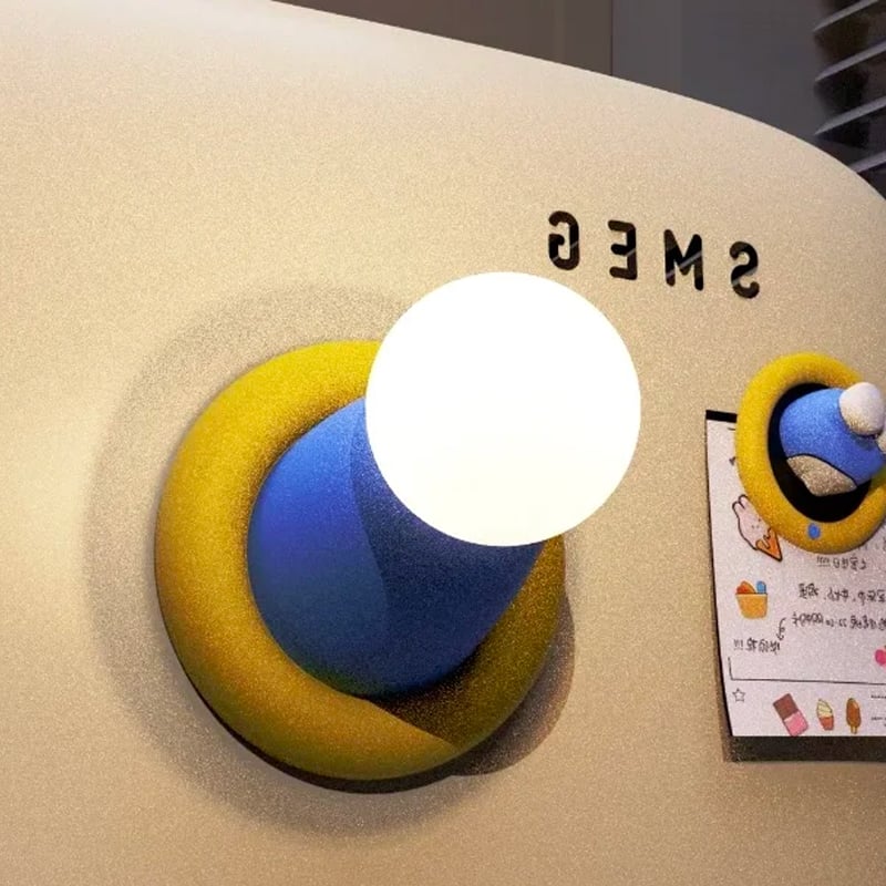 Extends Its Round Hand to the Night Light