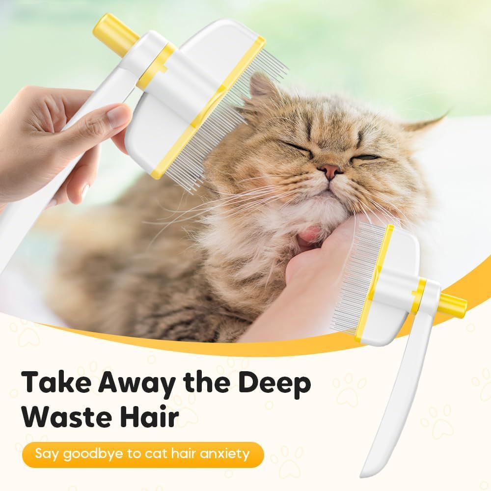 🐾 Effortless Grooming - 49% OFF - ✨ Ultimate Pet Comb - For a Shiny, Healthy Coat & Cleaner Home! 🐶