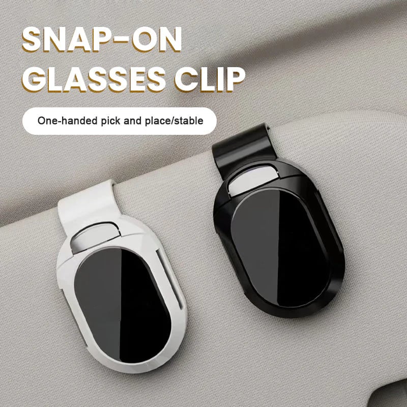 Multifunctional sunglasses holder to the car's sunscreen