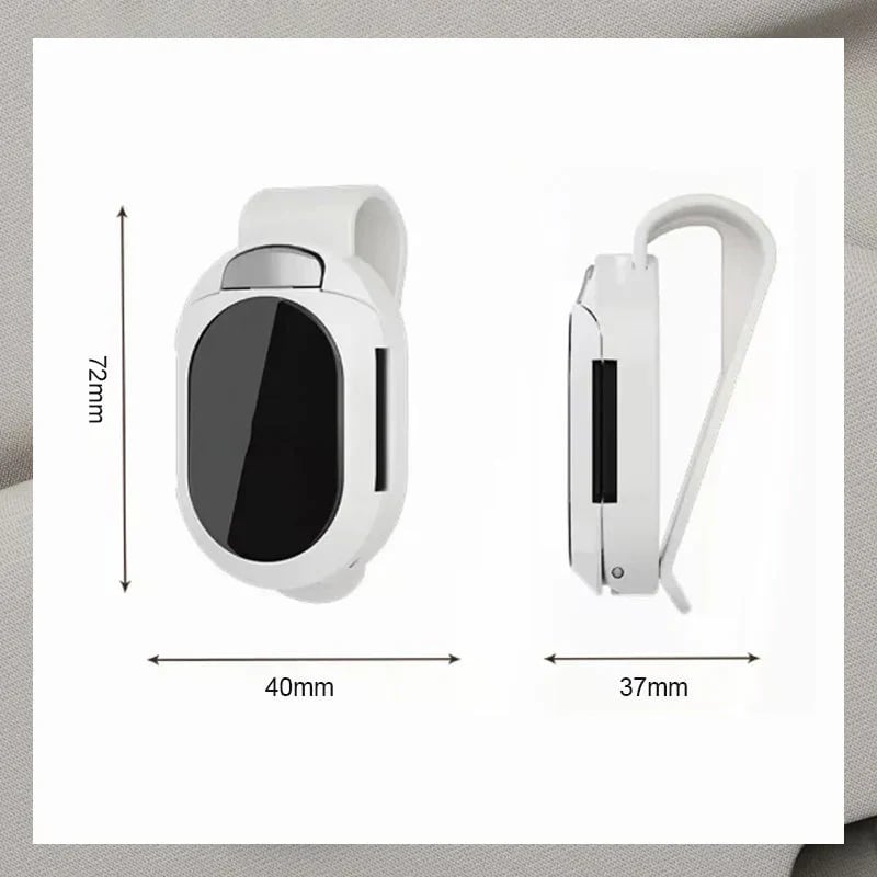 Multifunctional sunglasses holder to the car's sunscreen