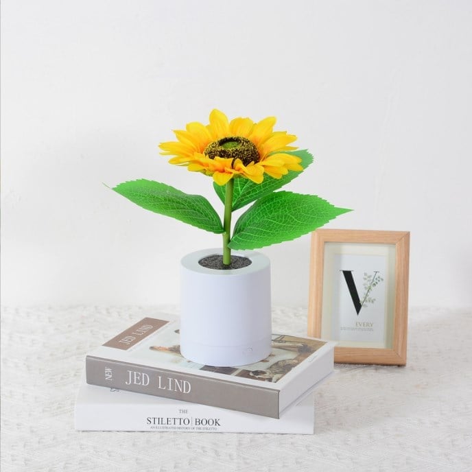 🌻🔥This Week's Special Offer 49%-Mother's Day Presale🔥🌻Sunflower led simulation small night light