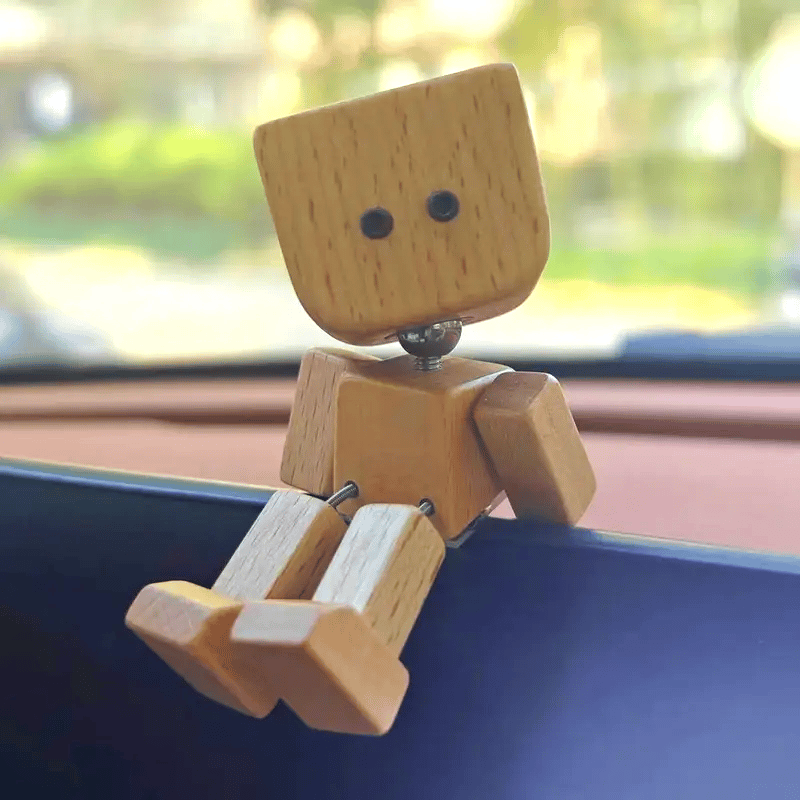 😆✨Wobbly Leg Wooden Man