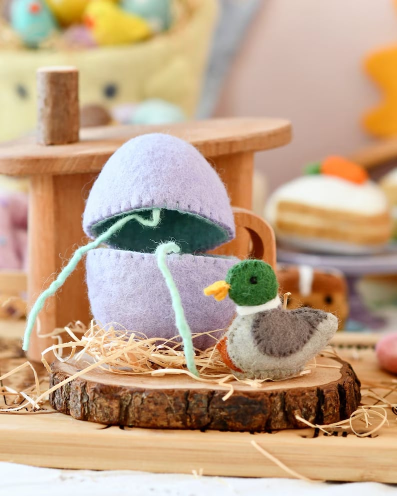 🐣New Easter Arrivals - Surprise Easter Egg from Wool Felt