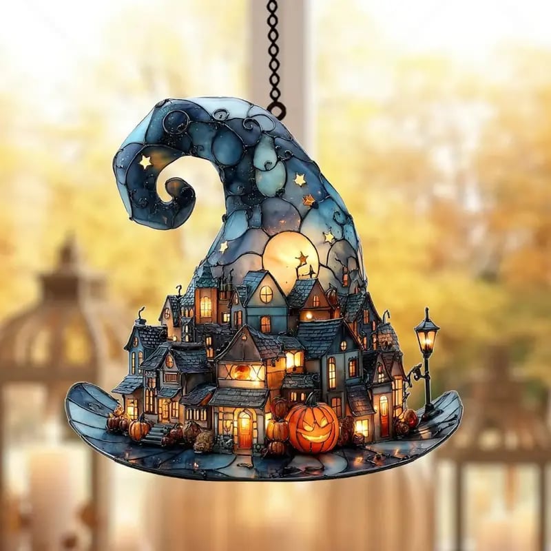 🎃Pumpkin Town Hat Ornament(8 inches)