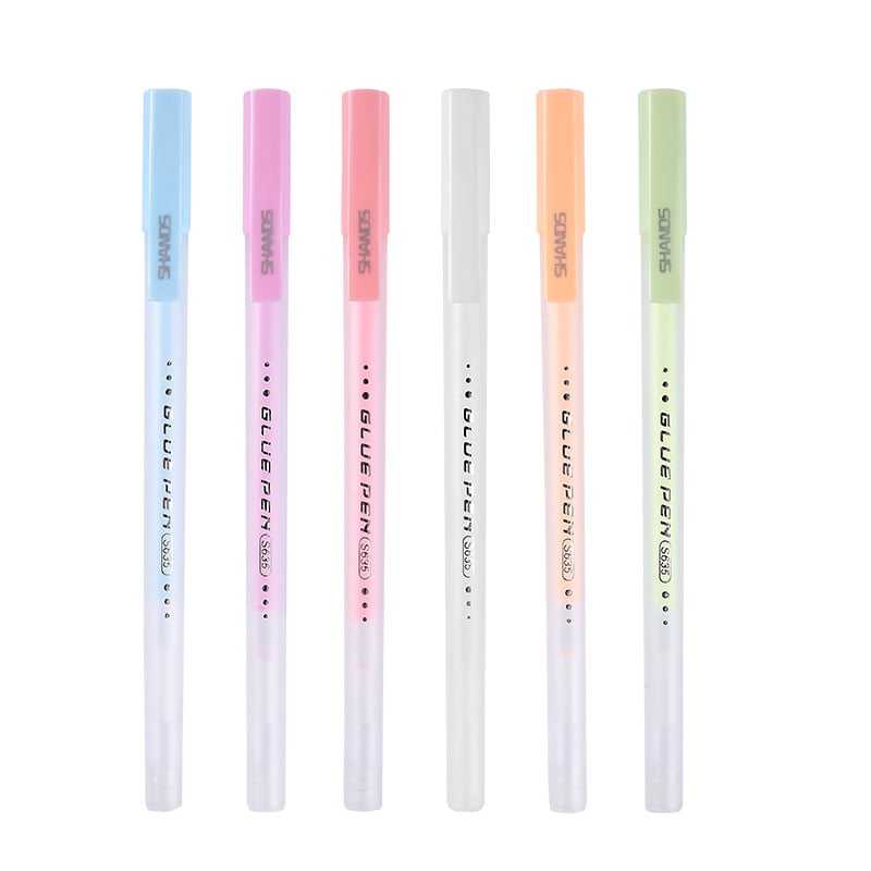 6PCS Adhesive Glue Pens Quickie Glue Pen Set