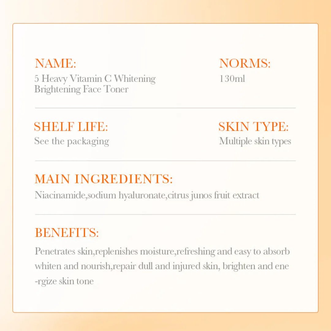 🔥Sadoer Vitamin C, Whitening Skin, Active Face Toner