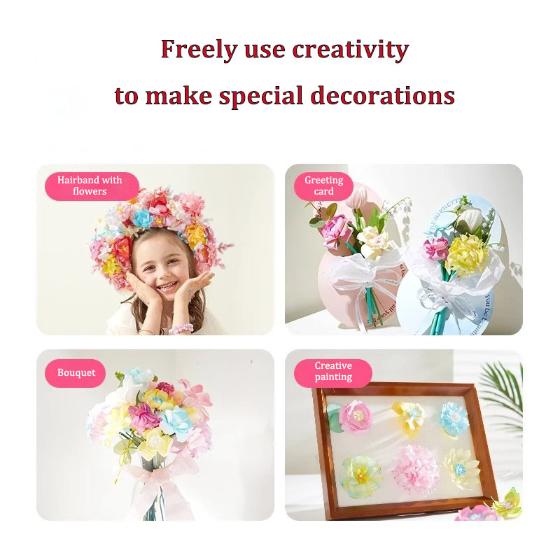 🌸MAGIC DYEING FLORIST - DIY Flower Art Kit for Kids (6+)🌸