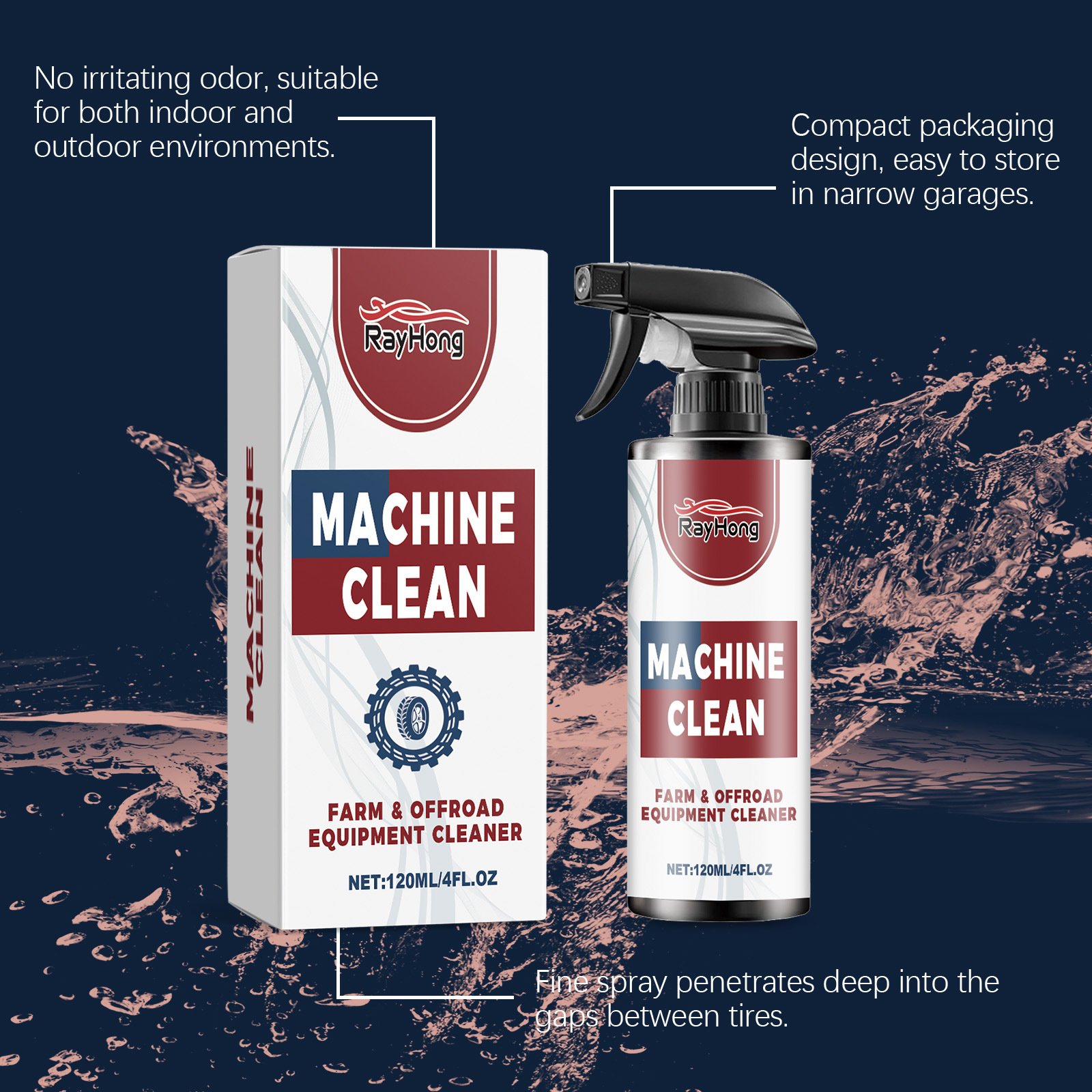 Multi-functional Farm & Offroad Equipment Cleaner