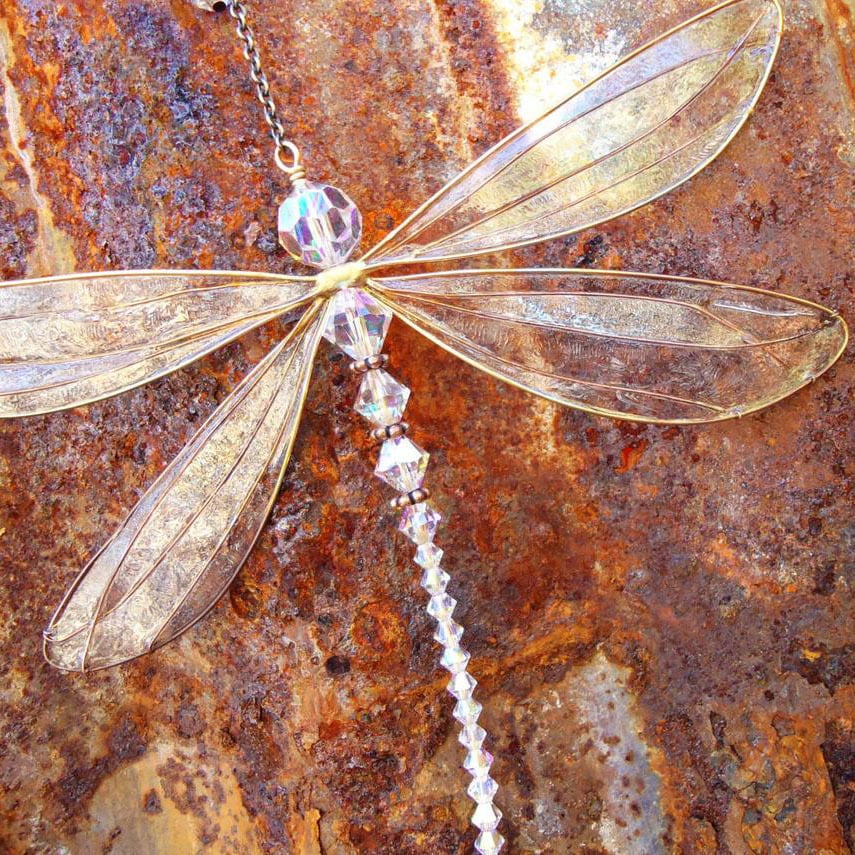 Dragonfly Sun Catcher Pendant