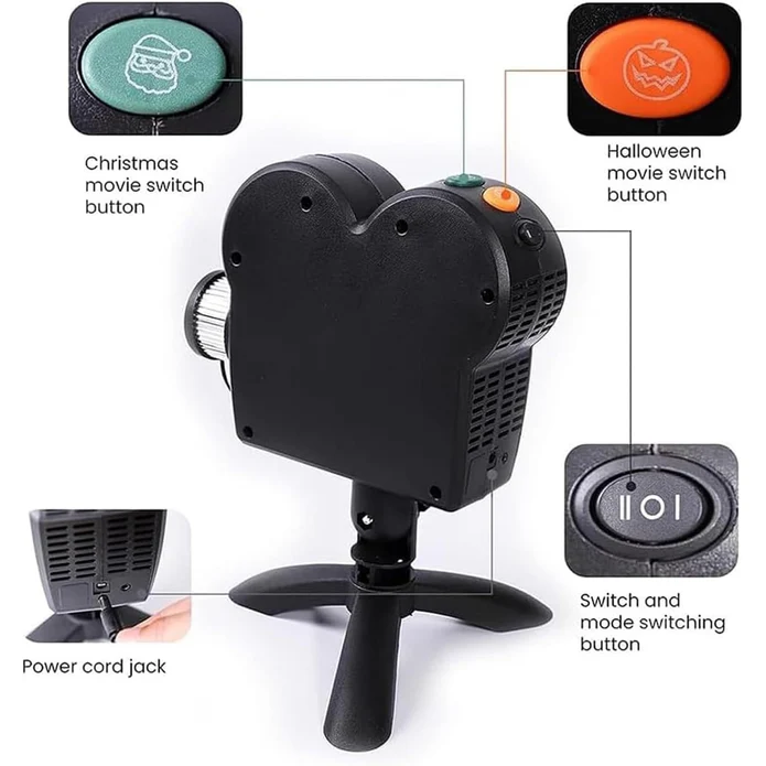 🔥Last Day Promotion 75% OFF🔥🎃Halloween Holographic Projection🕸️